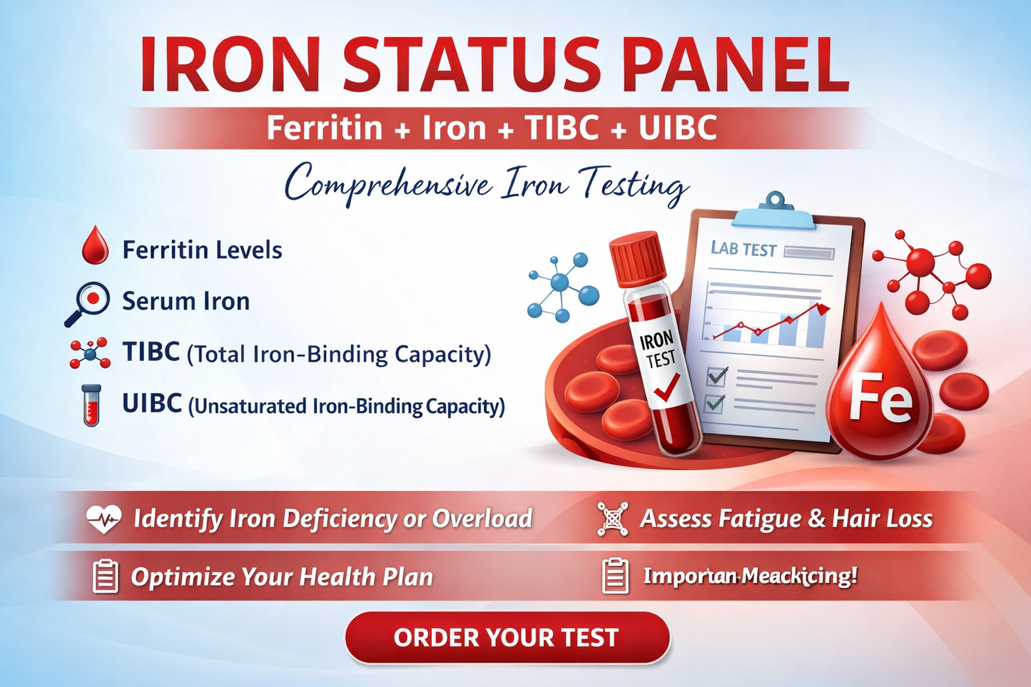 Complete Iron Blood Test click here to order https://www.evexiadirect.com/promo/promoinfo/1007_6BD68B1D