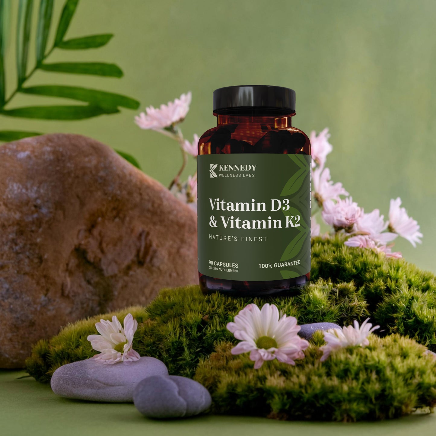 Vitamin D3 and Vitamin K2 2