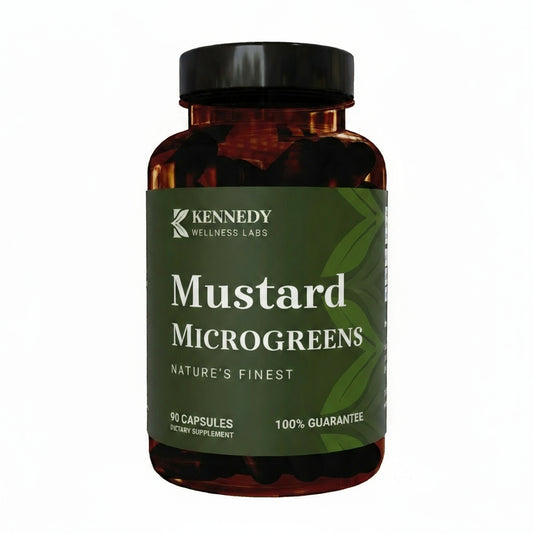 Mustard Microgreens Grown in Golden Colorado at our Urban Farm