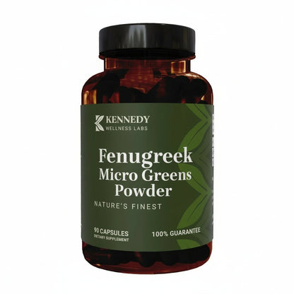 fenugreek microgreens Powder Grown in Golden Colorado
