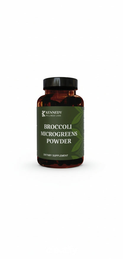 brocolli microgreens powder excellent source of sulforaphane grown in golden colorado powdered broc health